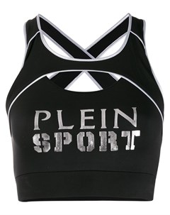 Спортивный бюстгальтер с логотипом Plein sport