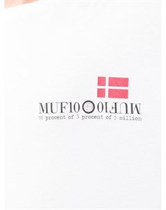 Футболка с логотипом Muf 10
