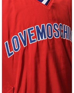 Джемпер с контрастным логотипом Love moschino