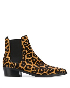 Ботинки челси с леопардовым принтом Michael michael kors