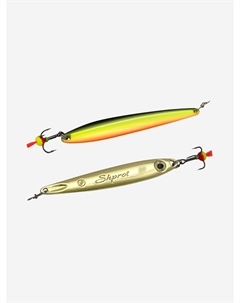 Блесна для рыбалки Shprot 80мм 15г, FRG, вертикальная, Желтый Ecopro