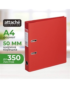 Папка-регистратор Bantex () коллекция Strong 50 мм красная ПВХ с технологией Strong Line Attache selection