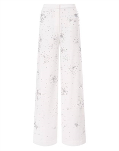 Брюки с отделкой стразами Zuhair murad