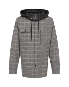 Рубашка из хлопка и шерсти Undercover