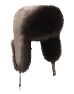 Шапка-ушанка AntiStorm с отделкой из соболя Black sable