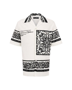 Хлопковая рубашка Dolce&gabbana