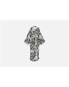 Халат для дома и пляжа Черно-белый ONESIZE мл Aifory