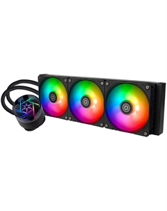 Система охлаждения жидкостная G53NP360ARGB020 LGA115x/1200/1700/1851/AM4/AM5 (3*120mm, 500-2200rpm, 75.74CFM, 33.1dBa) Silverstone