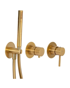 Смеситель для душа X Style X97D2PBG цвет Золото брашированное Remer