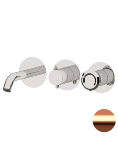 Смеситель для ванны Element ET54D3PRP цвет Медь брашированная Remer