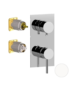 Смеситель для душа X Style X93QKBBO цвет Белый матовый Remer