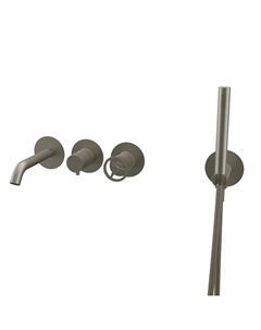 Смеситель для ванны Chrono CH53D2PXV цвет Сталь Remer