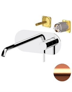 Смеситель для раковины Metrica MC15KBRP цвет Медь брашированная Remer