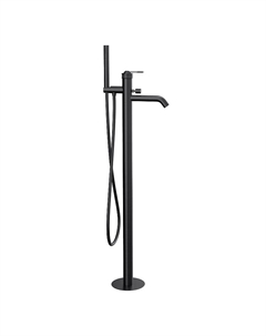 Смеситель для ванны Atelier AL08CFP цвет Черный брашированный хром Remer