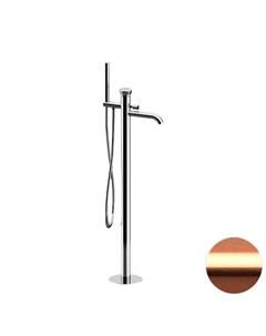 Смеситель для ванны Element ET08RP цвет Медь брашированная Remer