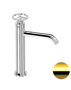 Смеситель для раковины Chrono CH12ADO цвет Золото глянцевое Remer