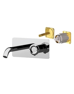 Смеситель для раковины Element ET15KB цвет Хром Remer