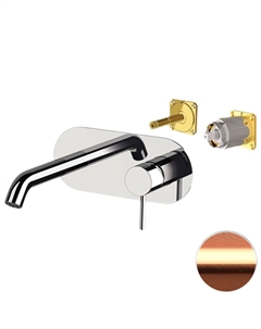 Смеситель для раковины X Style X15KBRP цвет Медь брашированная Remer