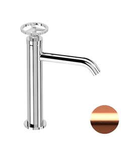 Смеситель для раковины Chrono CH12ARP цвет Медь брашированная Remer