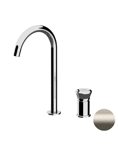 Смеситель для раковины Element ET57LXV цвет Сталь Remer