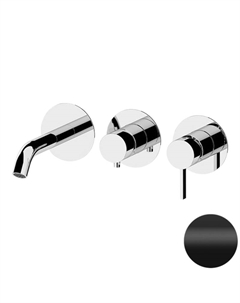 Смеситель для ванны Metrica MC54D2PNO цвет Черный матовый Remer