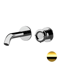 Смеситель для раковины Element ET15PDO цвет Золото глянцевое Remer