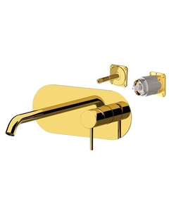 Смеситель для раковины X Style X15KBDO цвет Золото глянцевое Remer