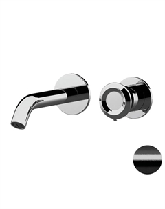 Смеситель для раковины Element ET15PCFP цвет Черный брашированный хром Remer