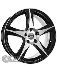 Литой диск 843 7x18/5x108 D65.1 ET36, Черные Neo