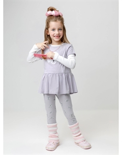 Лосины из эластичного трикотажа для девочки Crockid