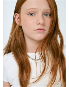 Колье для девочек, Серебряный Ostin