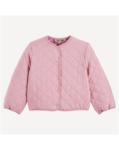 Кофта двусторонняя с застежкой на кнопки розовый La redoute collections