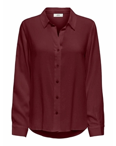 Рубашка струящаяся красный Jdy