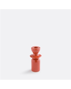 Подсвечник из керамики В137 см Greta оранжевый La redoute interieurs