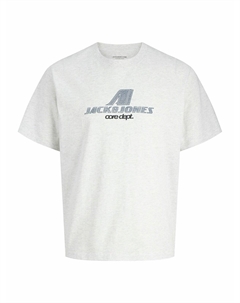 Футболка с круглым вырезом Jcotier серый Jack & jones