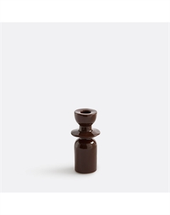 Подсвечник из керамики В137 см Greta каштановый La redoute interieurs