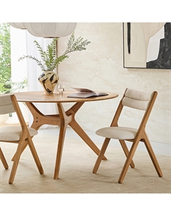 Дубовый стул Camminata дизайн Э Галлина бежевый Am.pm.