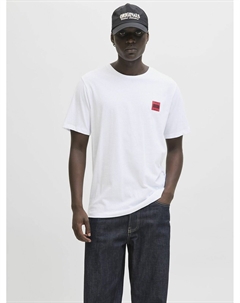 Футболка с круглым вырезом Logo белый Jack & jones