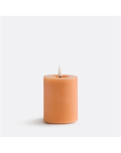 Свеча светодиодная цветная из воска В113 см Caspar оранжевый La redoute interieurs