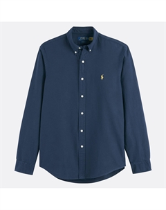 Оксфордская рубашка Slim Fit синий Polo ralph lauren