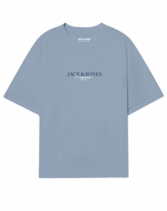 Футболка с круглым вырезом Jorbillyburg синий Jack & jones