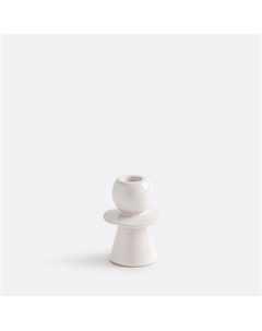 Подсвечник из керамики В10 см Greta белый La redoute interieurs
