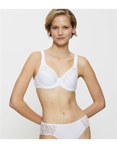 Бюстгальтер облегающий Modern laceCotton белый Triumph