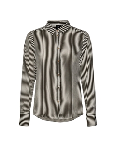 Рубашка в полоску красный Vero moda