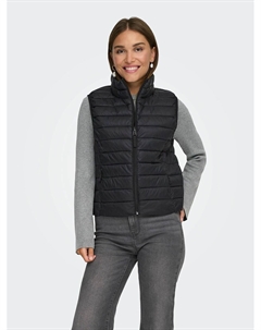 Безрукавка стеганая черный Only