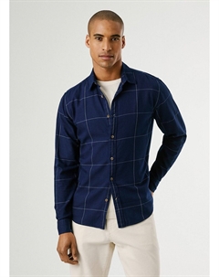 Рубашка в клетку Coventry синий Pepe jeans