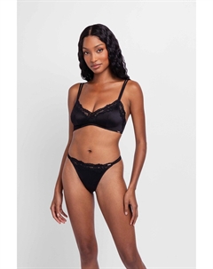 Бралетт ORIGINS-SHINY ICRO черный Dorina