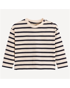 Лонгслив в полоску синий La redoute collections