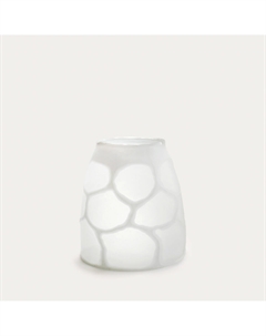 Ваза из матового стекла В28 см Arca белый Am.pm.