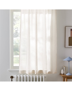 Радиаторная штора со шторной лентой Nyong бежевый Laredoute